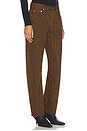 view 2 of 6 Miro Long Relaxed Jeans in Sepia Cheetah