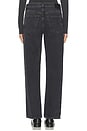 view 4 of 6 Lindz Low Rise Easy Straight With Tuxedo Stripe Jeans in Kuro