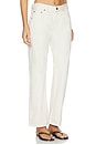 view 2 of 6 Faye Vintage Straight Jeans in Almond