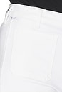 view 6 of 6 Kimberly Patch Pocket Flare Jeans in Soft White
