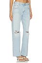 view 2 of 6 Lindz Easy Straight Jeans in Damaris