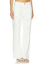 view 2 of 6 Lindz Easy Straight Jeans in Blanc