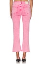 view 4 of 6 Goldie Kick Flare Ankle Jeans in Raspberry