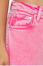 view 6 of 6 Goldie Kick Flare Ankle Jeans in Raspberry