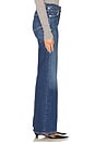 view 3 of 6 Kimberly 70s Petite Flare Jean in Cruise