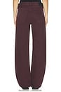 view 4 of 6 Lindz Easy Straight Jean in Burgundy