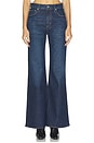 view 1 of 6 Kimberly 70s Flare in Dark Indigo