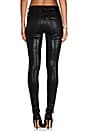 view 3 of 3 Rocket High Rise Coated Skinny in Black