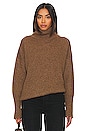 view 1 of 4 Luca Turtleneck Sweater in Wheat