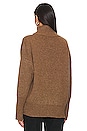 view 3 of 4 Luca Turtleneck Sweater in Wheat