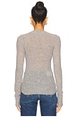 view 3 of 4 Alessia Crewneck Sweater in Heather Grey