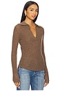 view 2 of 4 Simone Polo Sweater in Mushroom