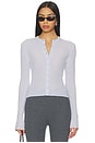 view 1 of 4 Tabitha Cardigan Sweater in Pale Blue