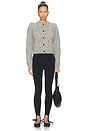 view 4 of 4 Odette Cardigan Sweater in Heather Grey
