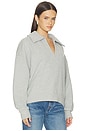 view 2 of 4 Trapeze Pullover in Heather Grey