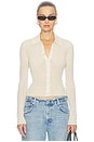 view 1 of 4 GILET PALOMA in Cream