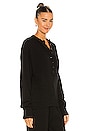 view 2 of 4 Cora Henley Sweatshirt in Black