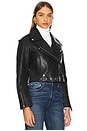 view 2 of 4 BLOUSON MOTARD CROPPED KINDRA in Black