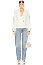 view 4 of 4 Coren Cropped Blazer in Cream