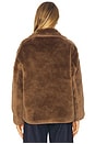 view 4 of 5 Astrid Sherpa Jacket in Warm Tan