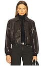 view 1 of 5 Lola Bomber in Brown