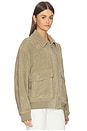 view 3 of 5 CHAQUETA VIVIENNE in Deep Olive