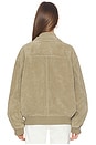 view 4 of 5 CHAQUETA VIVIENNE in Deep Olive