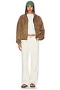 view 5 of 5 BLOUSON BARRACUTA in Toffee