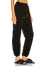 view 2 of 4 Laila Casual Fleece Pant in Black
