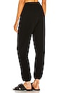 view 3 of 4 Laila Casual Fleece Pant in Black