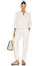 view 4 of 4 Laila Casual Fleece Pant in Oatmeal