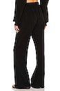 view 3 of 4 Nia Wide Leg Lounge Pant in Black