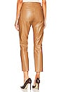 view 3 of 4 Jolene High Rise Vintage Slim Recycled Leather in Camel