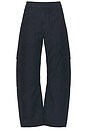 view 5 of 6 Marcelle Cargo Pant in True Navy