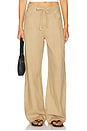 view 1 of 6 Brynn Drawstring Trouser in Gobi