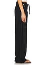 view 3 of 6 Brynn Drawstring Trouser in Black