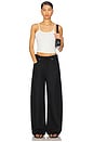 view 5 of 6 Brynn Drawstring Trouser in Black