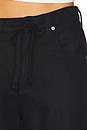 view 6 of 6 Brynn Drawstring Trouser in Black