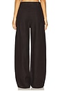 view 4 of 6 Brynn Drawstring Trouser in Chocolate