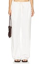 view 1 of 6 Aurora Pull On Pant in Cream