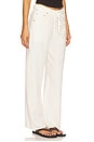 view 2 of 6 Brynn Drawstring Trouser in Vanilla