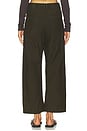 view 4 of 6 Ines Crop Utility Trouser in Moss