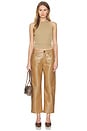view 5 of 6 Faye Vintage Straight Pants in Pale Toffee