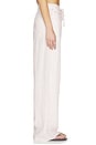 view 3 of 6 Petite Brynn Drawstring Trouser Pants in Pale Stone