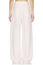 view 4 of 6 Petite Brynn Drawstring Trouser Pants in Pale Stone