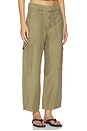 view 2 of 6 Thassos Twisted Seam Utility Pants in Bezal