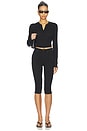 view 5 of 6 Devin Capri Pants in Black