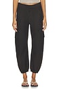 view 1 of 6 Ciela Balloon Utility Pant in Espresso