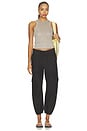 view 6 of 6 Ciela Balloon Utility Pant in Espresso