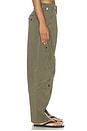 view 4 of 7 Ciela Balloon Utility Pant in Tea Leaf